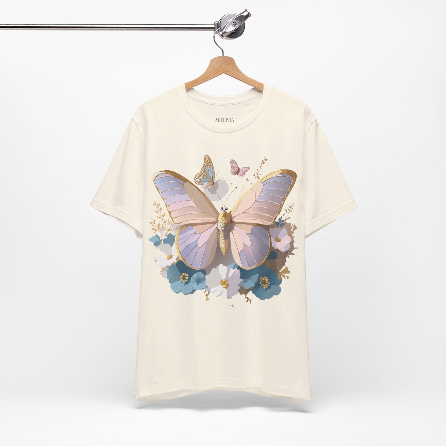 Adelpha Graphic Butterfly Shirt Unisex Jersey Short Sleeve Tee
