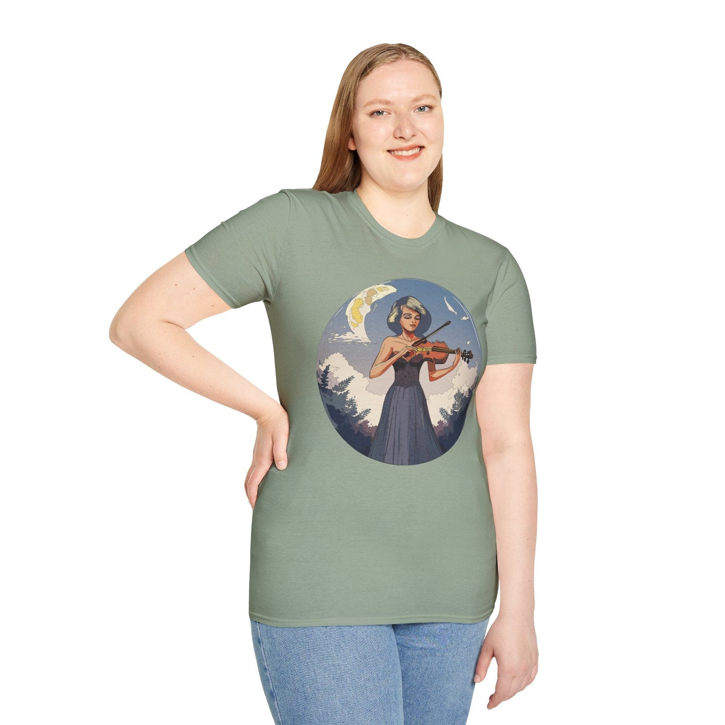 Womens Graphic T Shirts Art Design Shirt For Women Cotton Tee Comfortable Everyday Wear