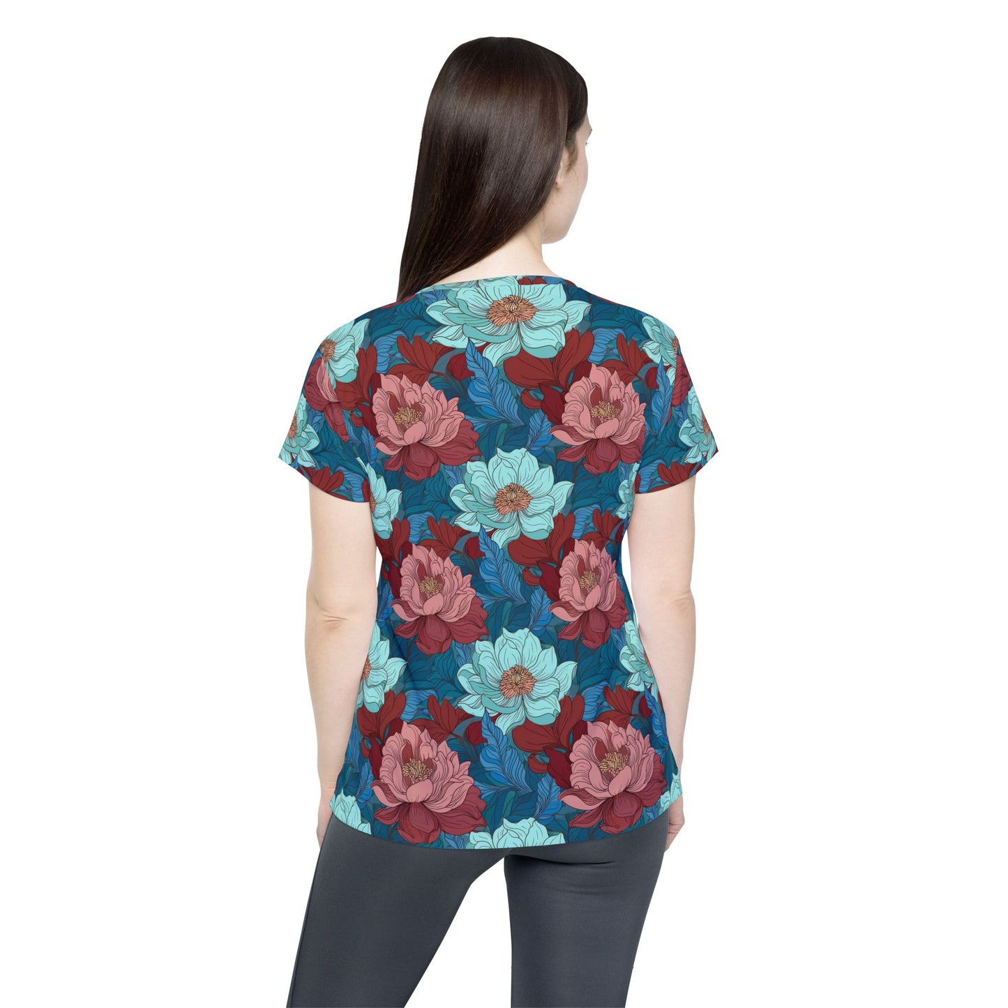 Floral Print Shirt, Shirt with Flowers