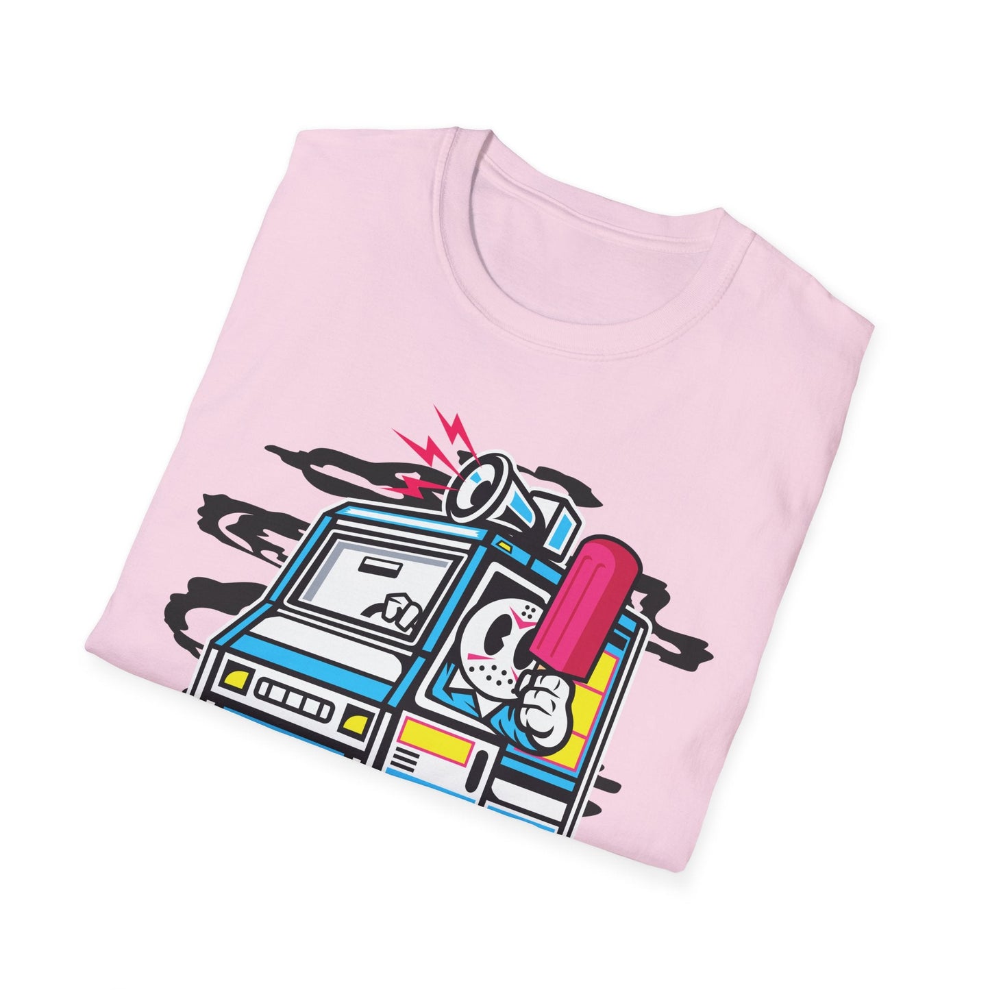 Cartoon T Shirt Animation Tee Funny Unisex Softstyle Gildan 64000 100 Percent Ring Spun Cotton