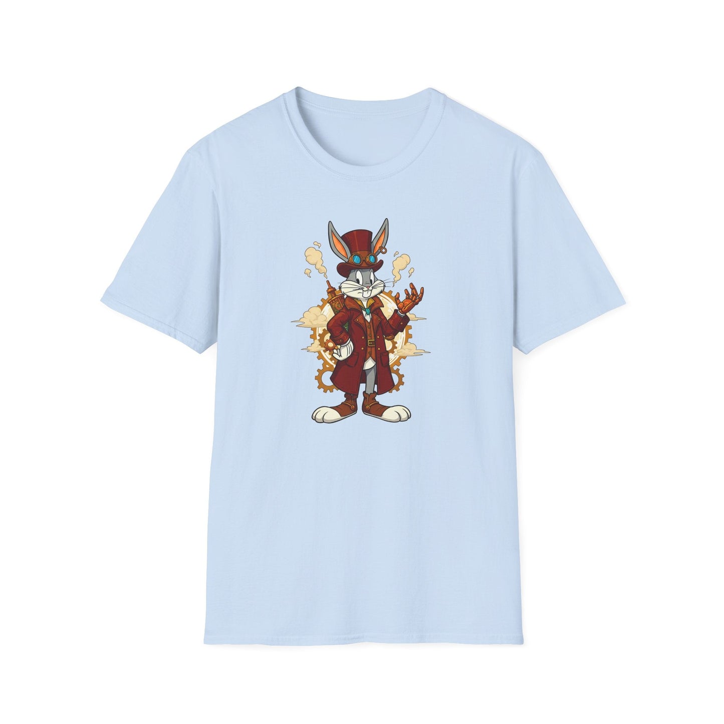 Bugs Bunny Shirt Cartoon T Shirt Unisex Gildan Softstyle 64000 Cotton Tee For Animation Fans