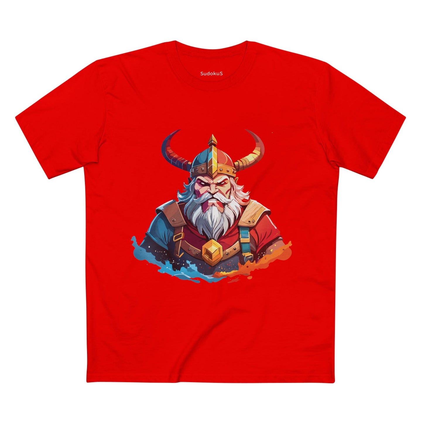 Viking Graphic Unisex 100 Cotton Staple Tee 22