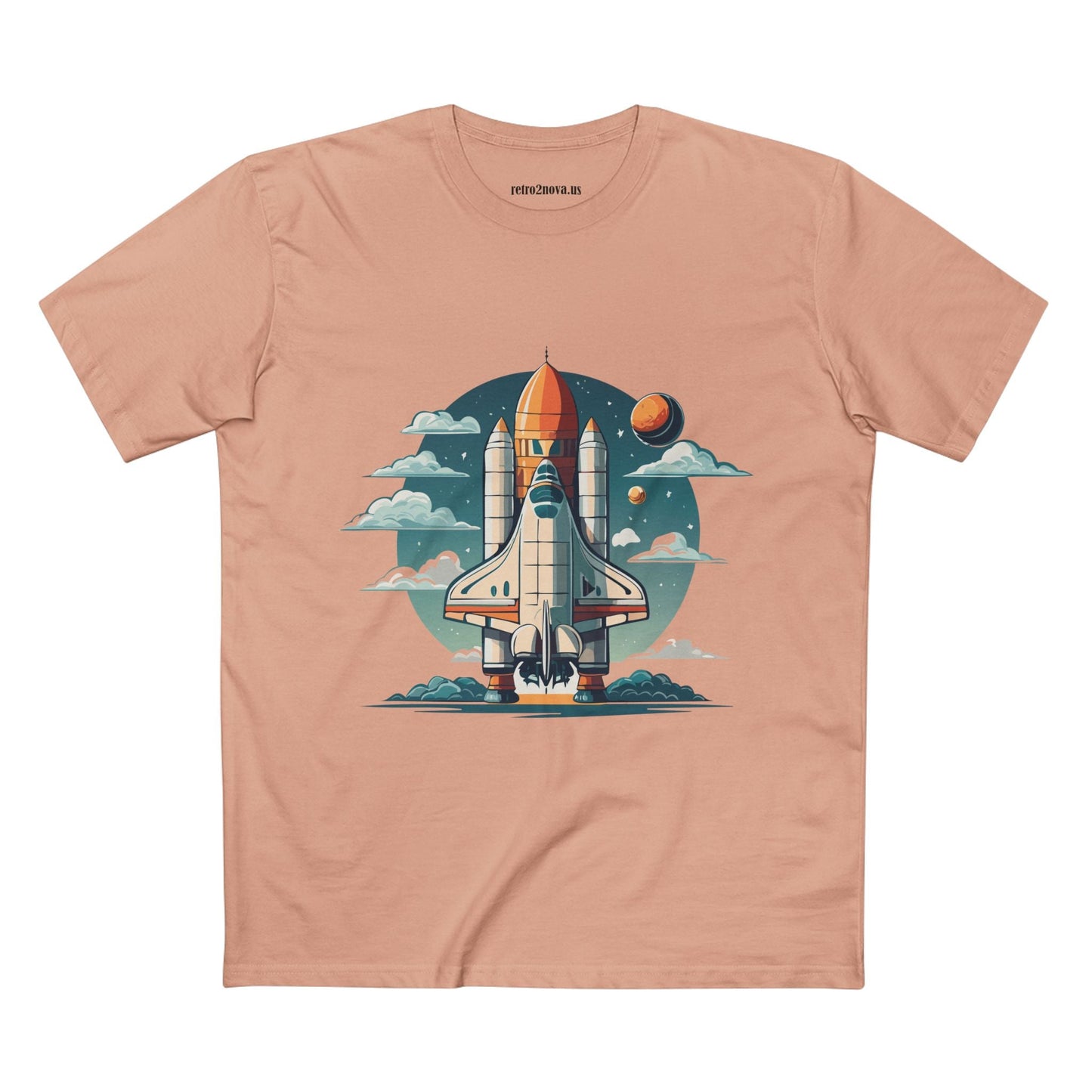 Cosmos Shirt Unisex Premium Cotton Tee With Original Art Design By Retro2Nova CS1