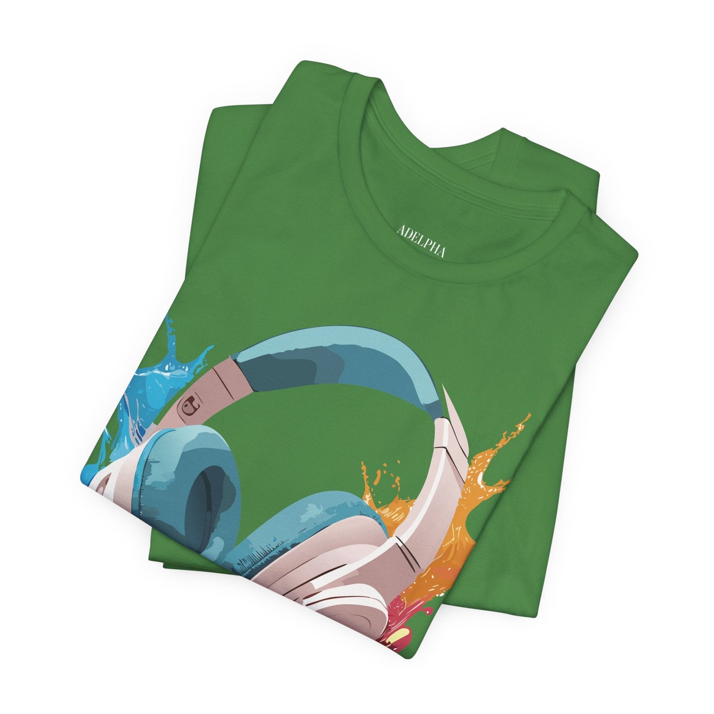 Adelpha Graphic Tee Unisex Music Artwork Vintage Inspired Jersey Short Sleeve Shirt