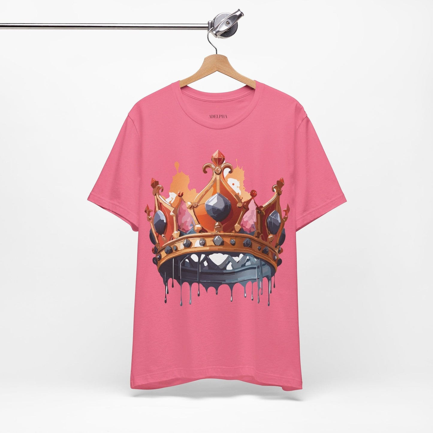 Crown Graphic Unisex 100 Cotton Vintage Artwork Tee 10