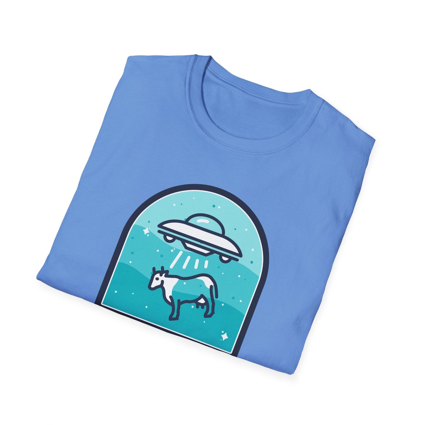 Mysteries UFO Abduction TShirt  Retro Alien Space Graphic Tee