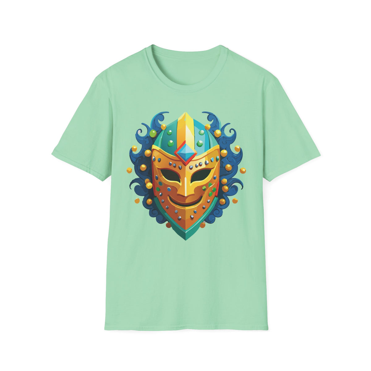 Mask Masquerade Carnival Graphic Tee Gildan Unisex 100 Cotton Tee Shirt m29