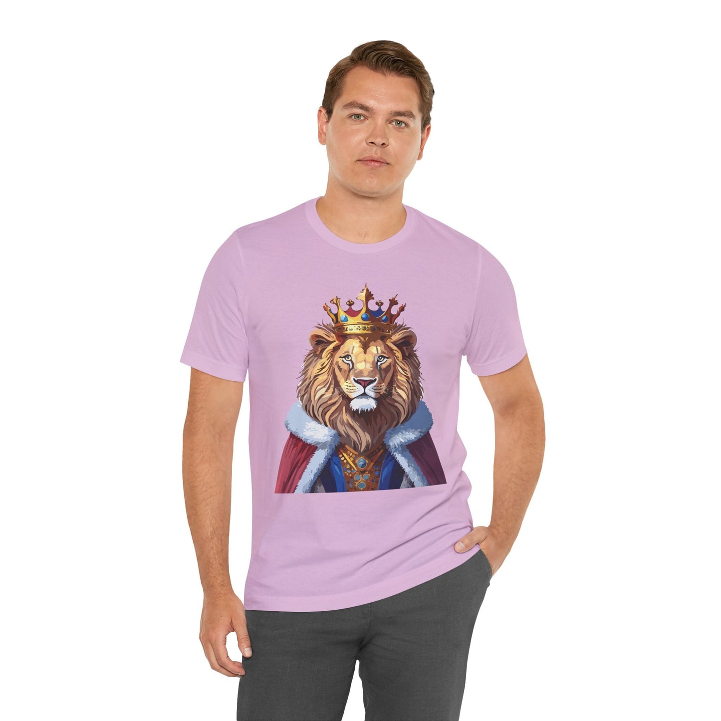 Unisex Animal Tee Shirt With Wild Animal Art Design Softstyle Comfort Tee Gildan 64000