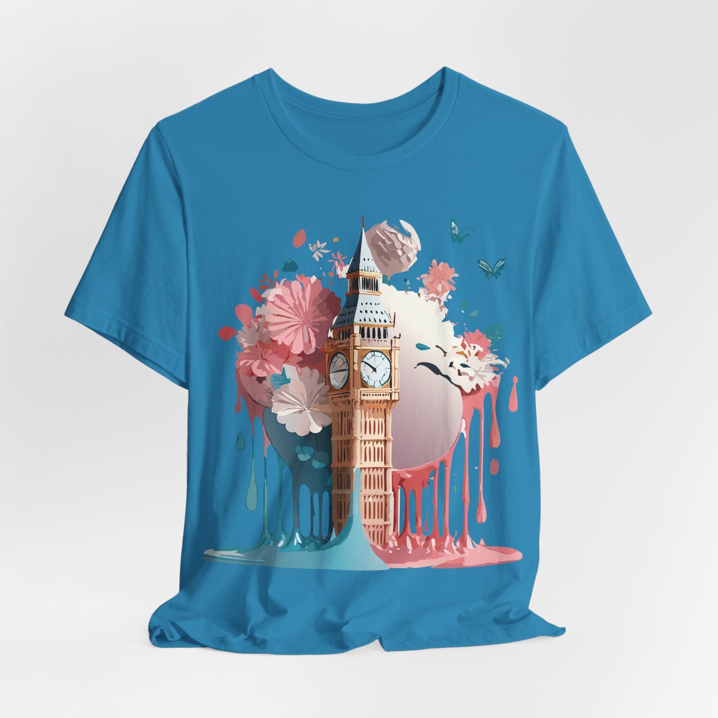 Adelpha London Graphic T Shirt Unisex Short Sleeve Tee For Everyday Style And Travel