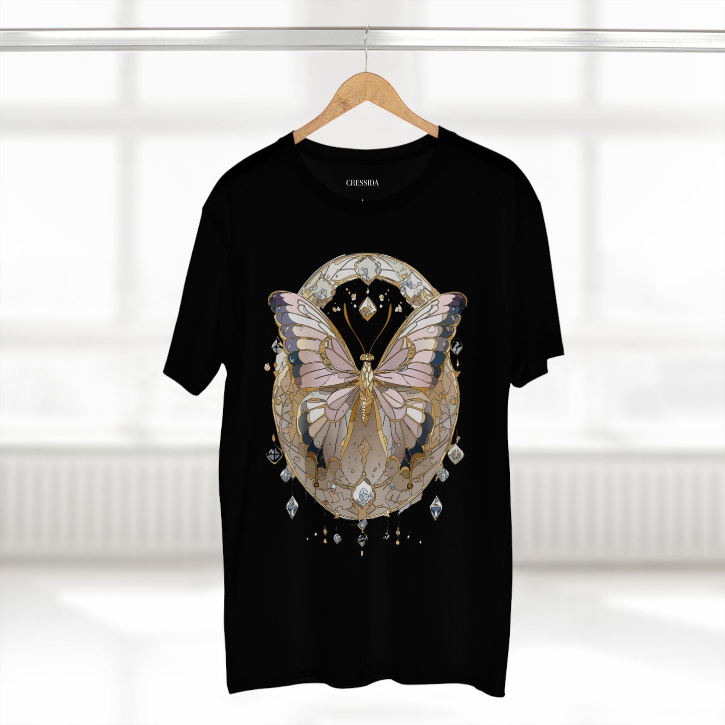 Butterfly Graphic Design Unisex 100 Cotton Tee 1