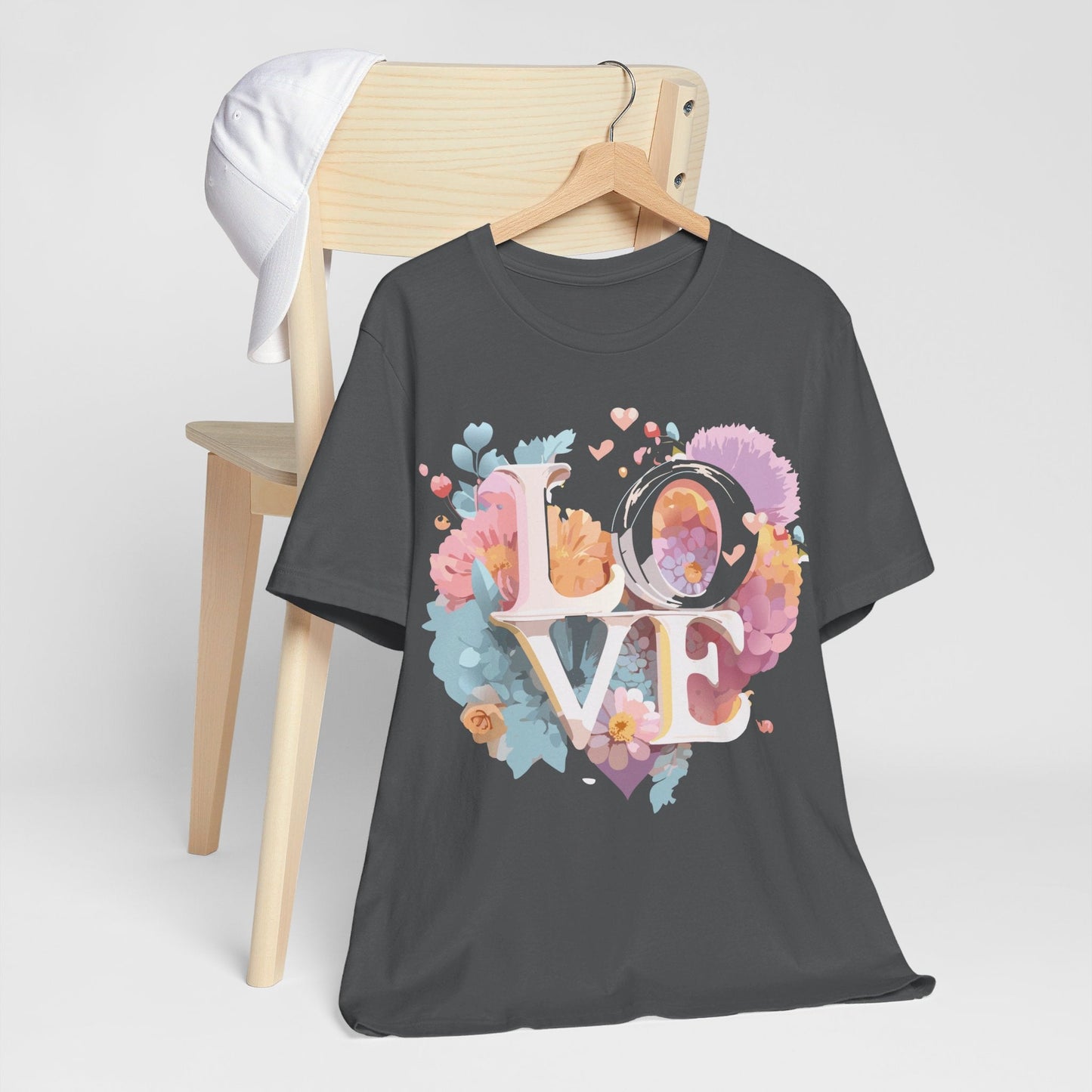 Valentine Graphic Tee Unisex Jersey Short Sleeve Art Design By Adelpha Vintage Artwork