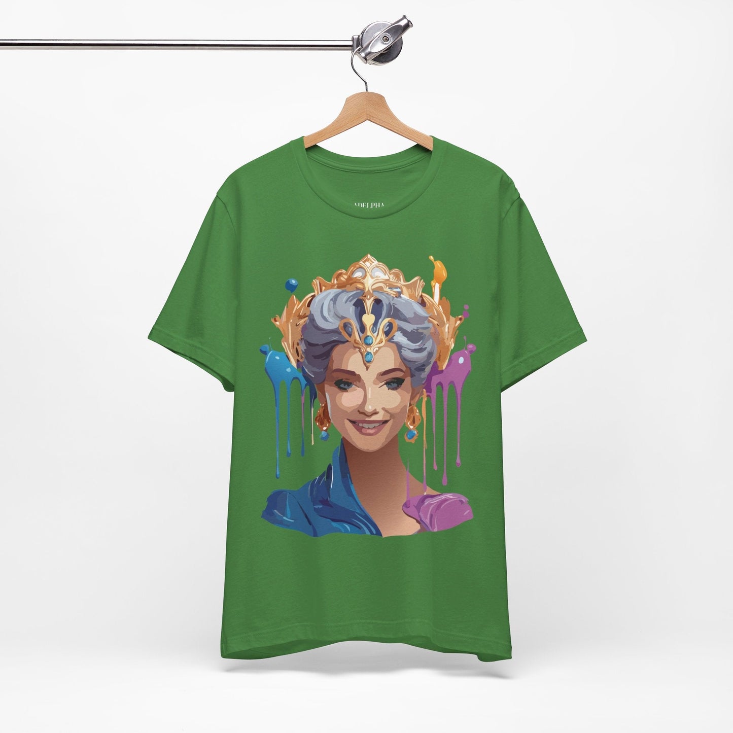 Queen Woman Portrait Graphic Unisex 100 Cotton Vintage Artwork Tee 18