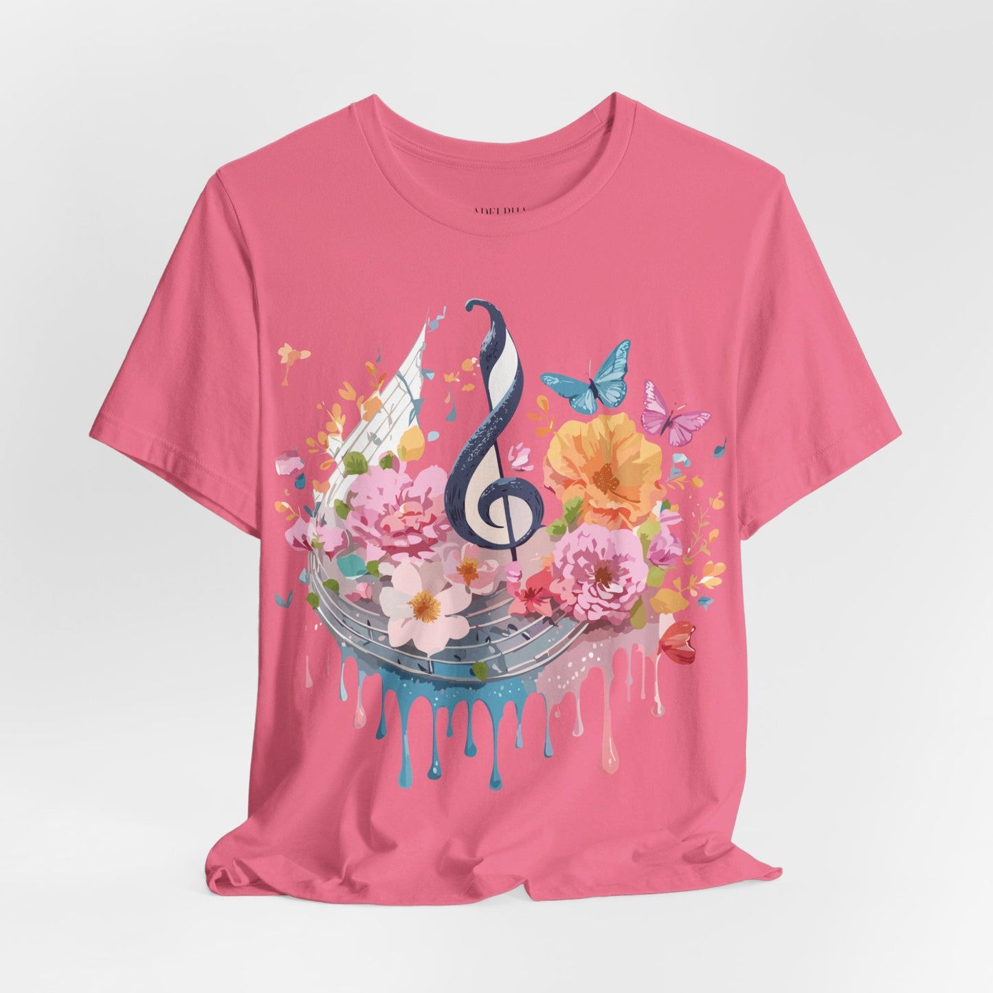 Adelpha Graphic T Shirt Unisex Jersey Short Sleeve Vintage Inspired Artwork Music Tee