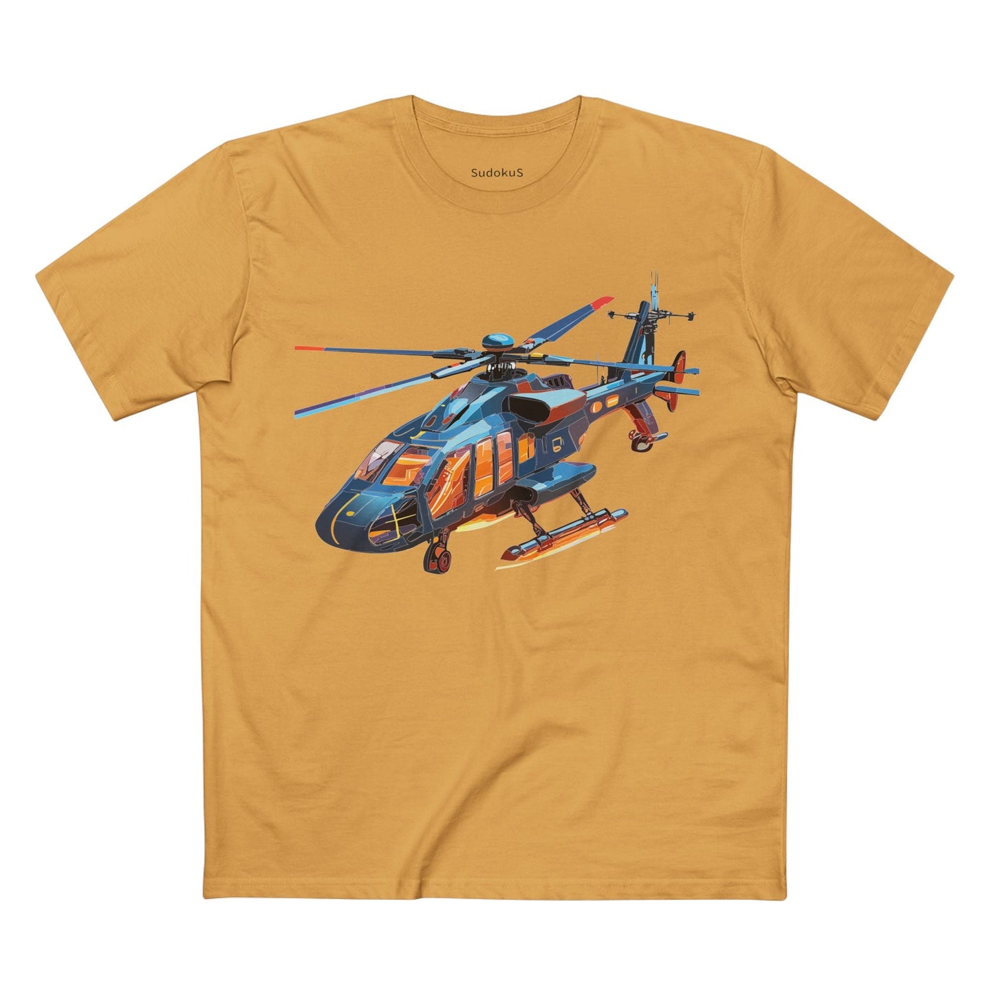 Chopper Graphic Unisex 100 Cotton Staple Tee 3