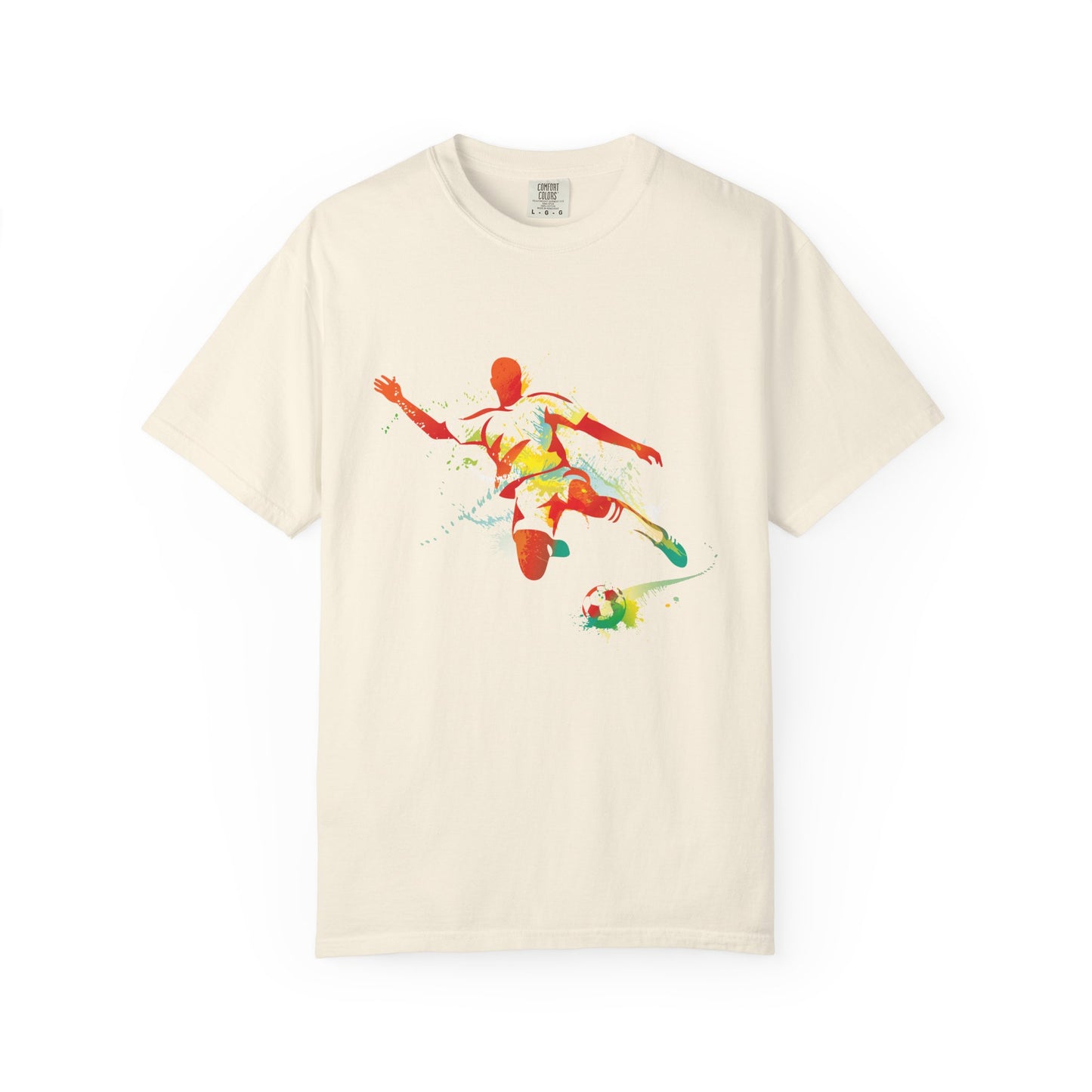 Sports Graphic Unisex T-Shirt Garment Dyed Cotton Relaxed Fit Comfort Colors 7