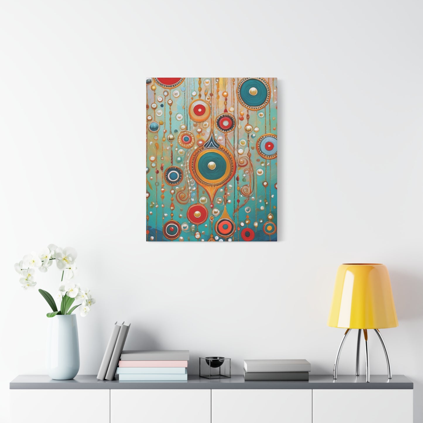 Abstract Oil Painting Print Canvas 20x24,20x30,24x30 24x32,24x36,30x40 32x48,36x48,40x60 Pine-Wood Inner Frame ABS-102