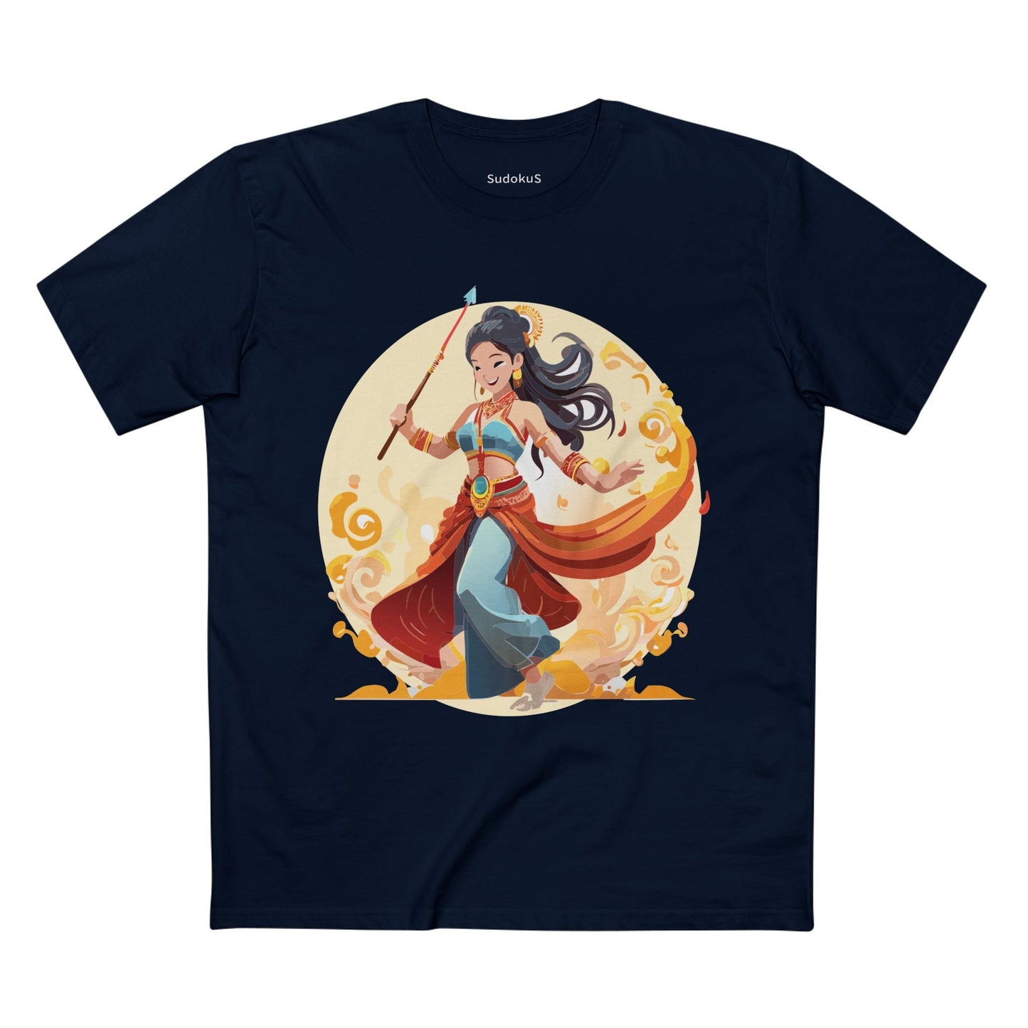 Dancer Graphic Unisex 100 Cotton Staple Tee 14