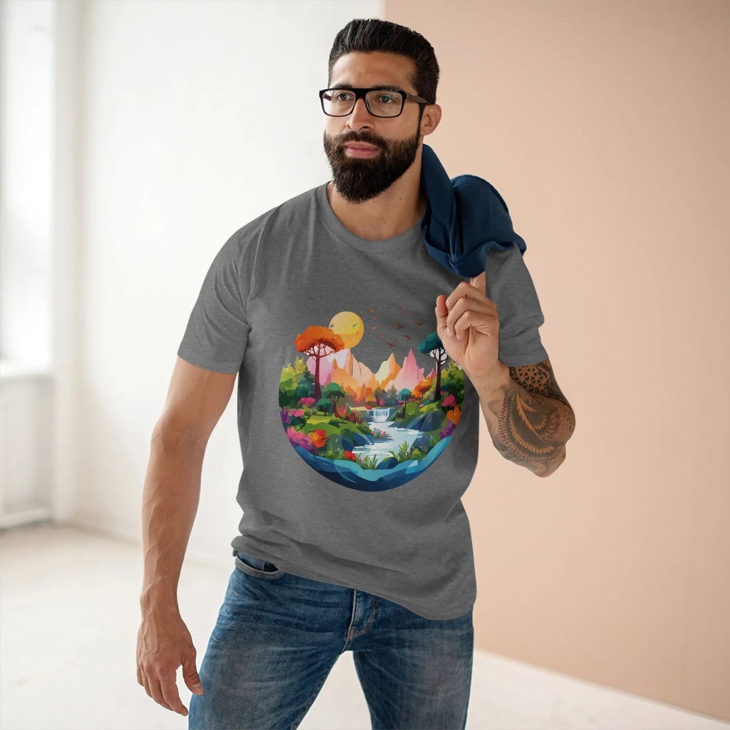 Fantasy Graphic Unisex 100 Cotton Staple Tee 22