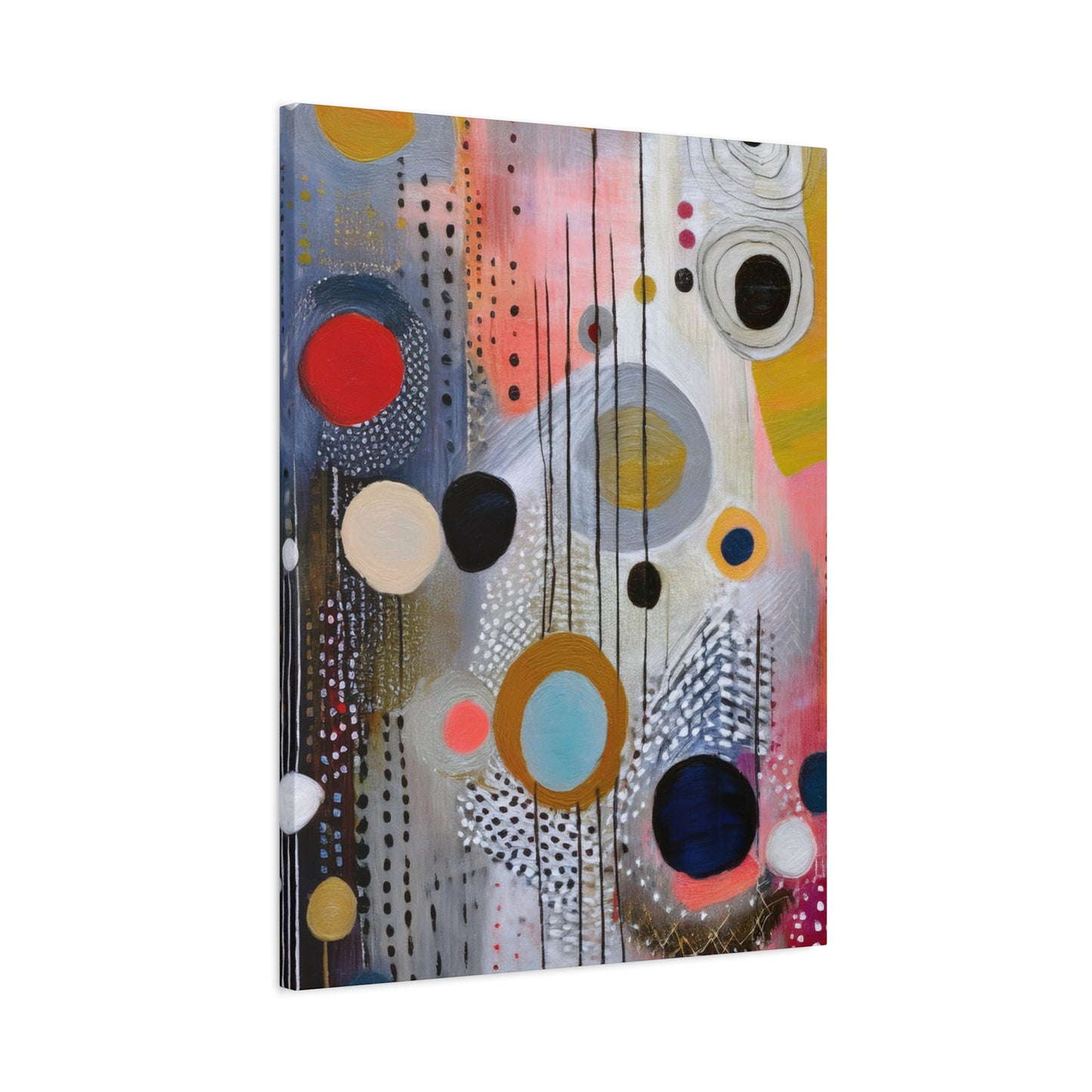 Abstract Oil Painting Print Canvas 20x24,20x30,24x30 24x32,24x36,30x40 32x48,36x48,40x60 Pine-Wood Inner Frame ABS-109