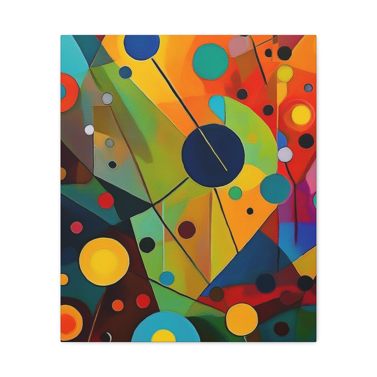 Abstract Oil Painting Print Canvas 20x24,20x30,24x30 24x32,24x36,30x40 32x48,36x48,40x60 Pine-Wood Inner Frame ABS-146
