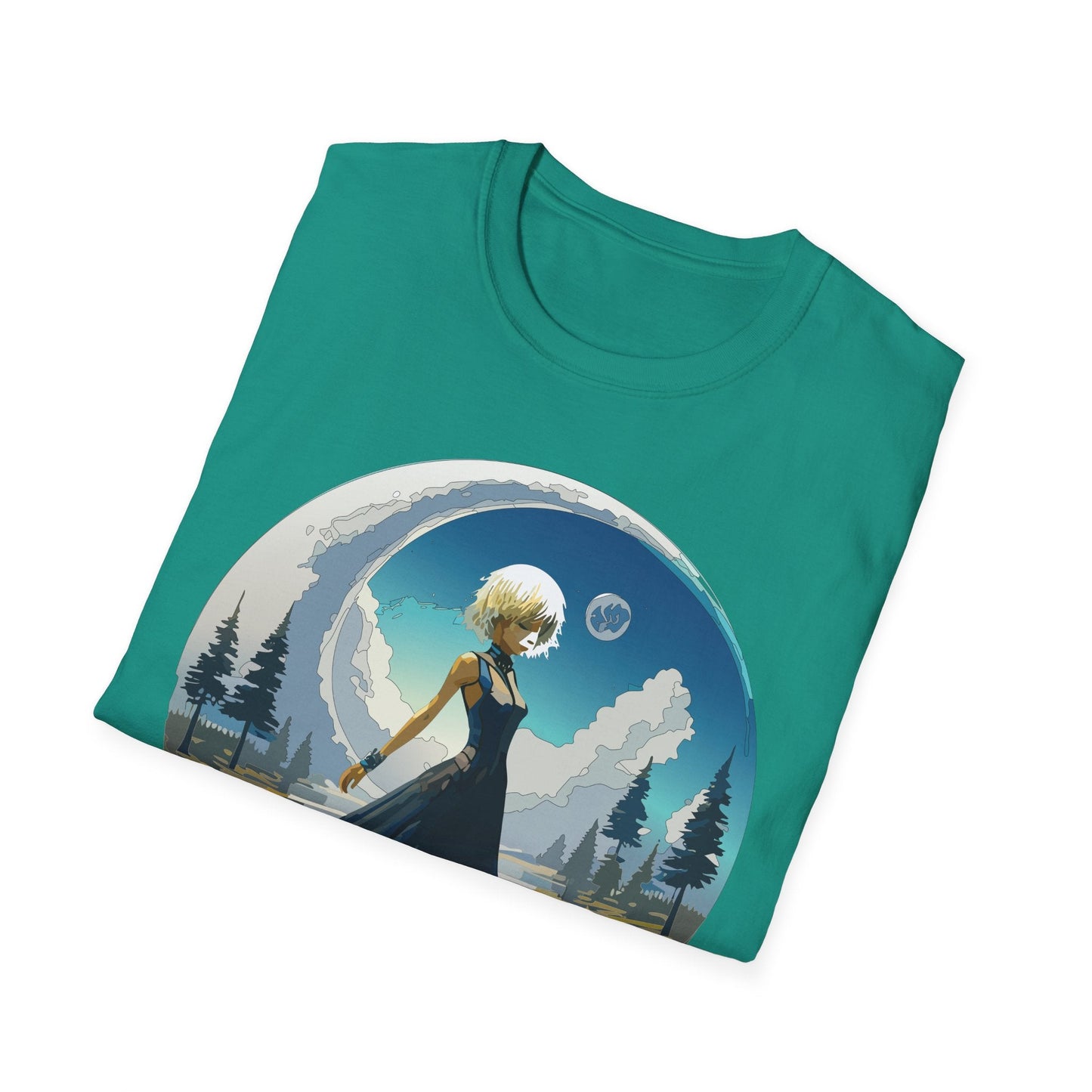Womens Graphic T Shirt Art Design Tee Gildan Softstyle 64000 Unisex Short Sleeve