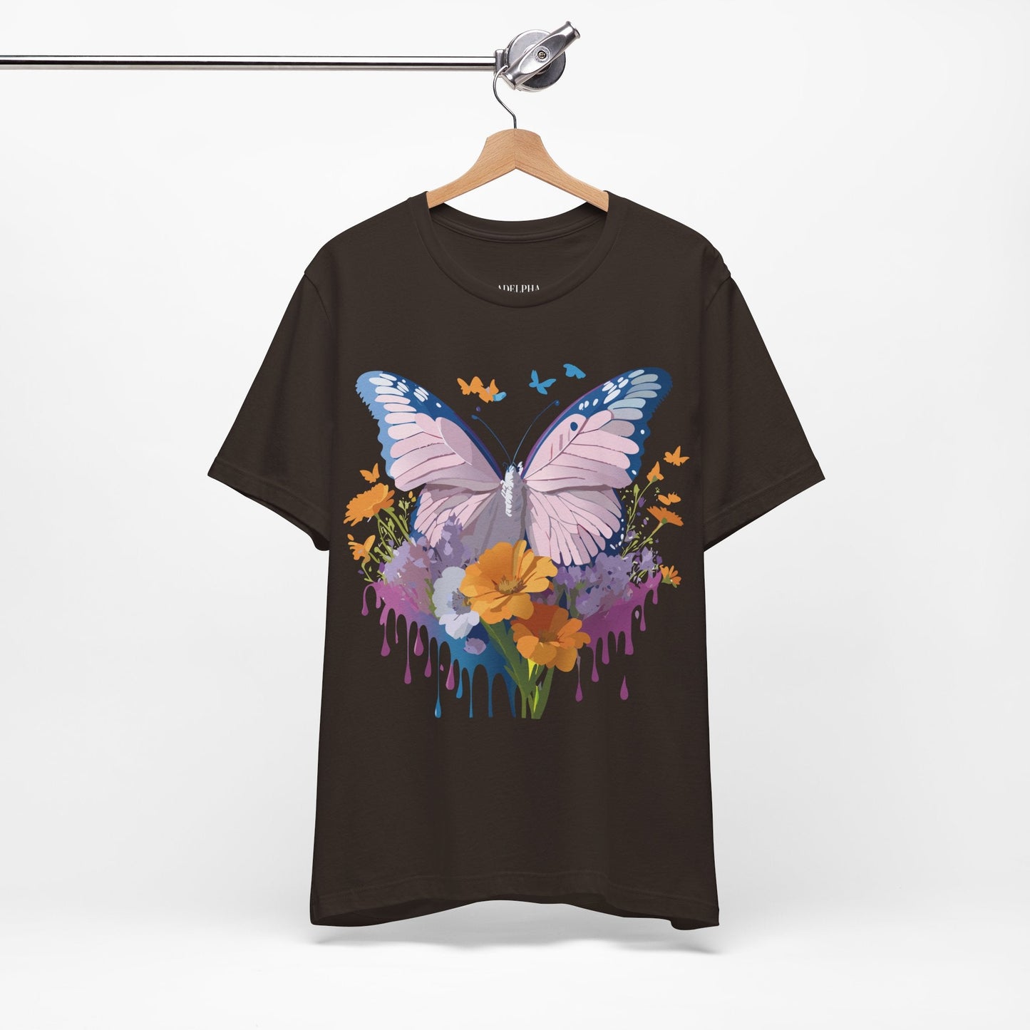 Butterfly Graphic Tee Unisex Jersey Short Sleeve Adelpha Art Design