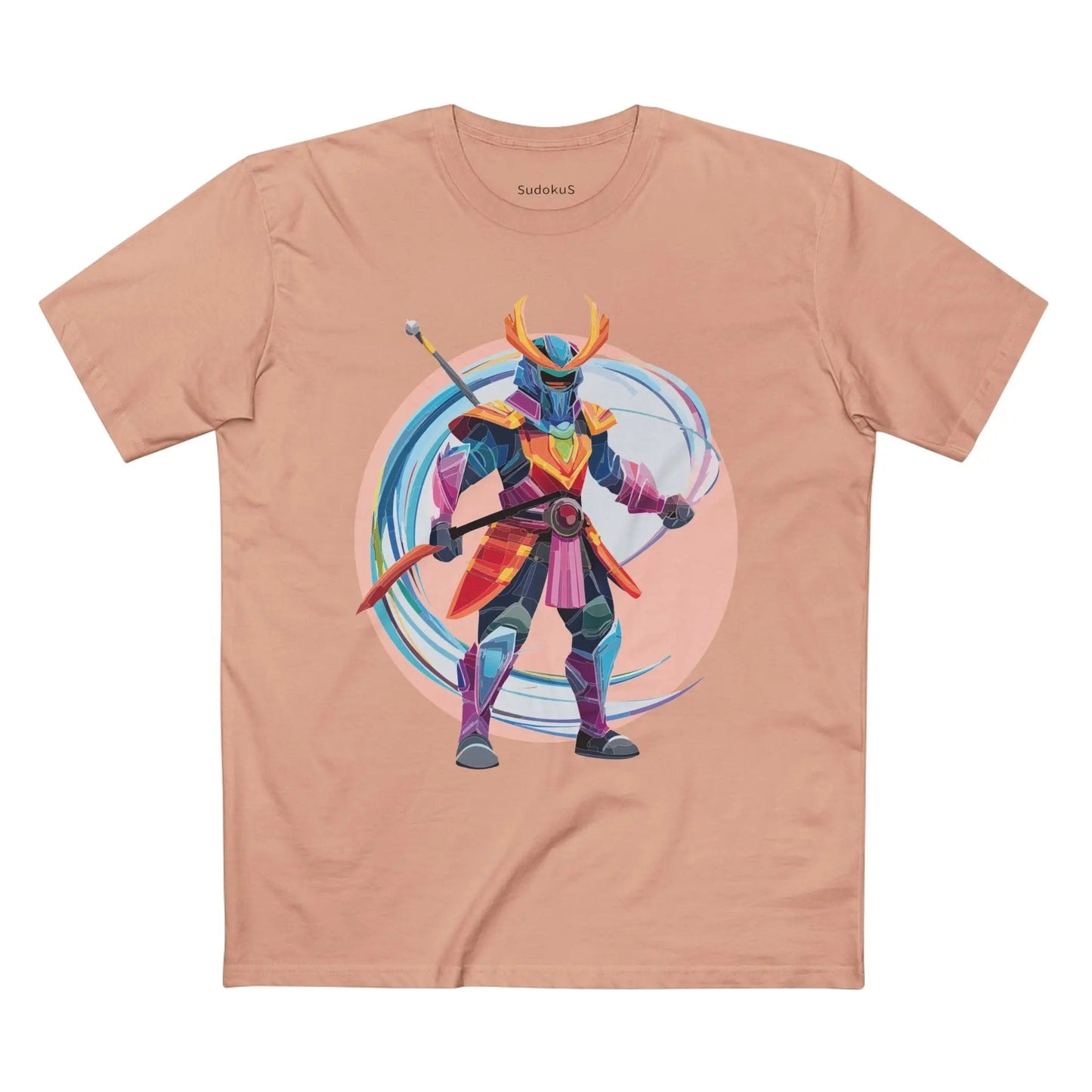 Samurai Graphic Unisex 100 Cotton Staple Tee 21