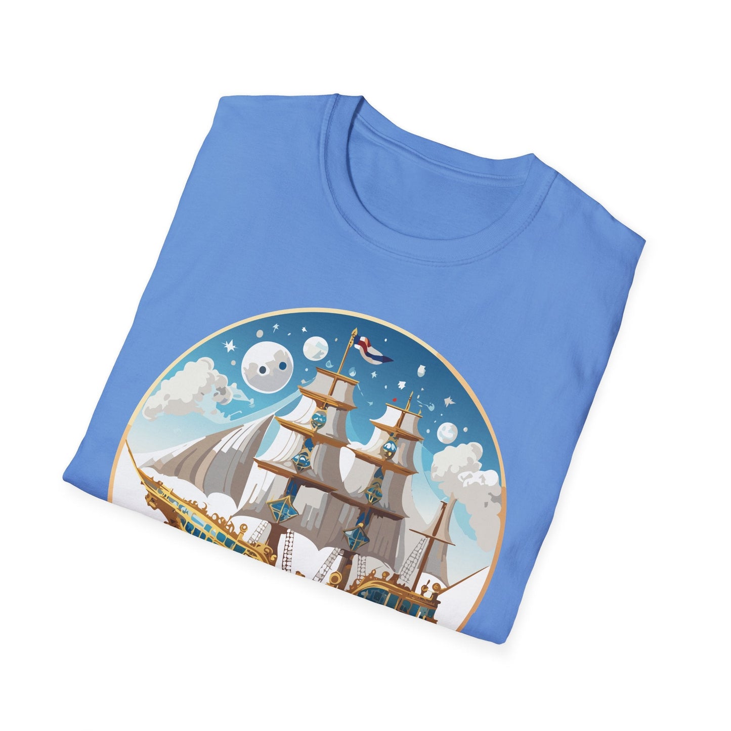 Ship T Shirts Frigate T Shirts Vessel Tee Shirt Unisex Softstyle 100 Percent Ring Spun Cotton Tee