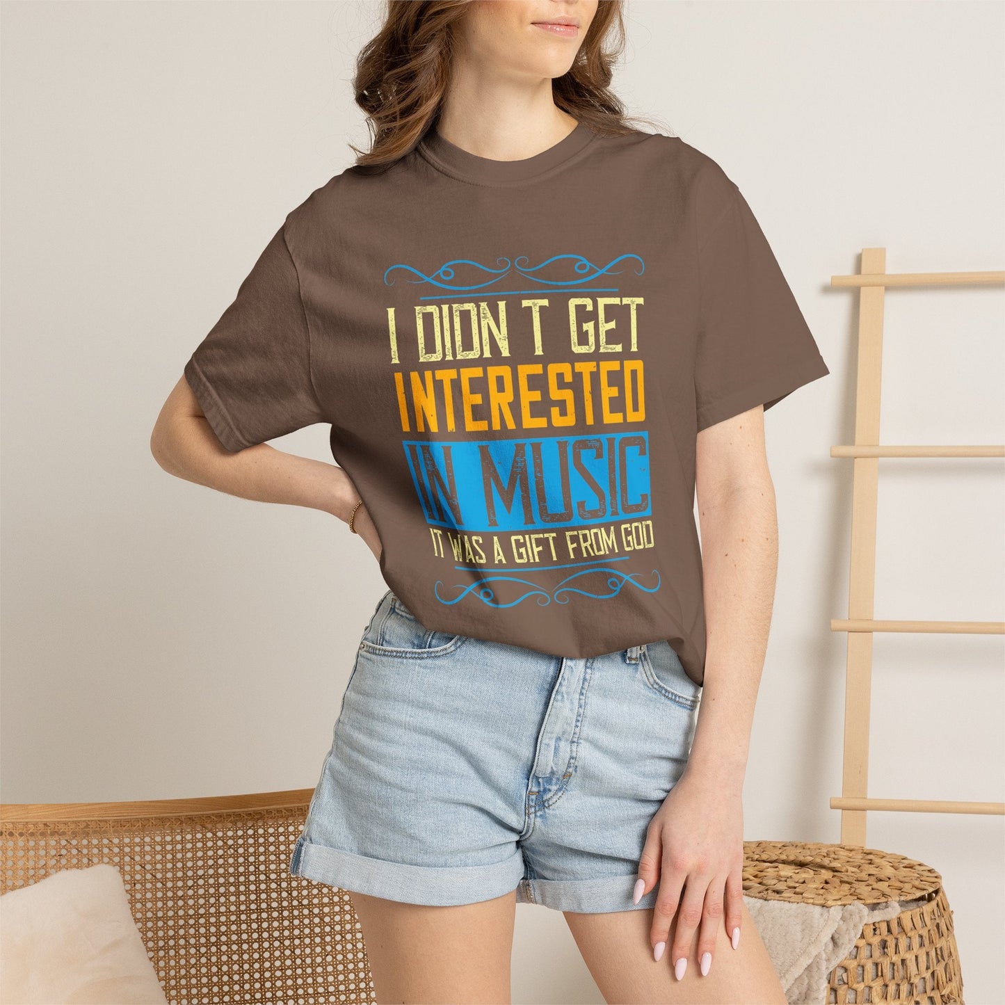Music Graphic Design Unisex Cotton T-shirt m5