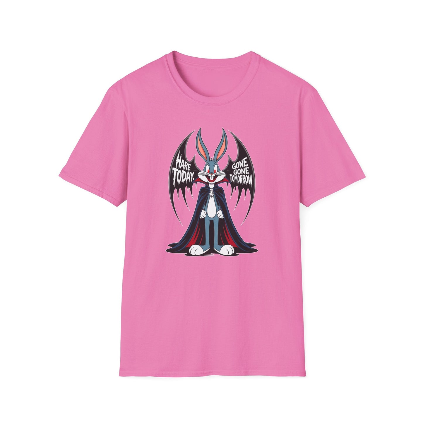 Bugs Bunny T Shirt Cartoon Art Design Unisex Gildan Softstyle 100 Percent Ring Spun Cotton