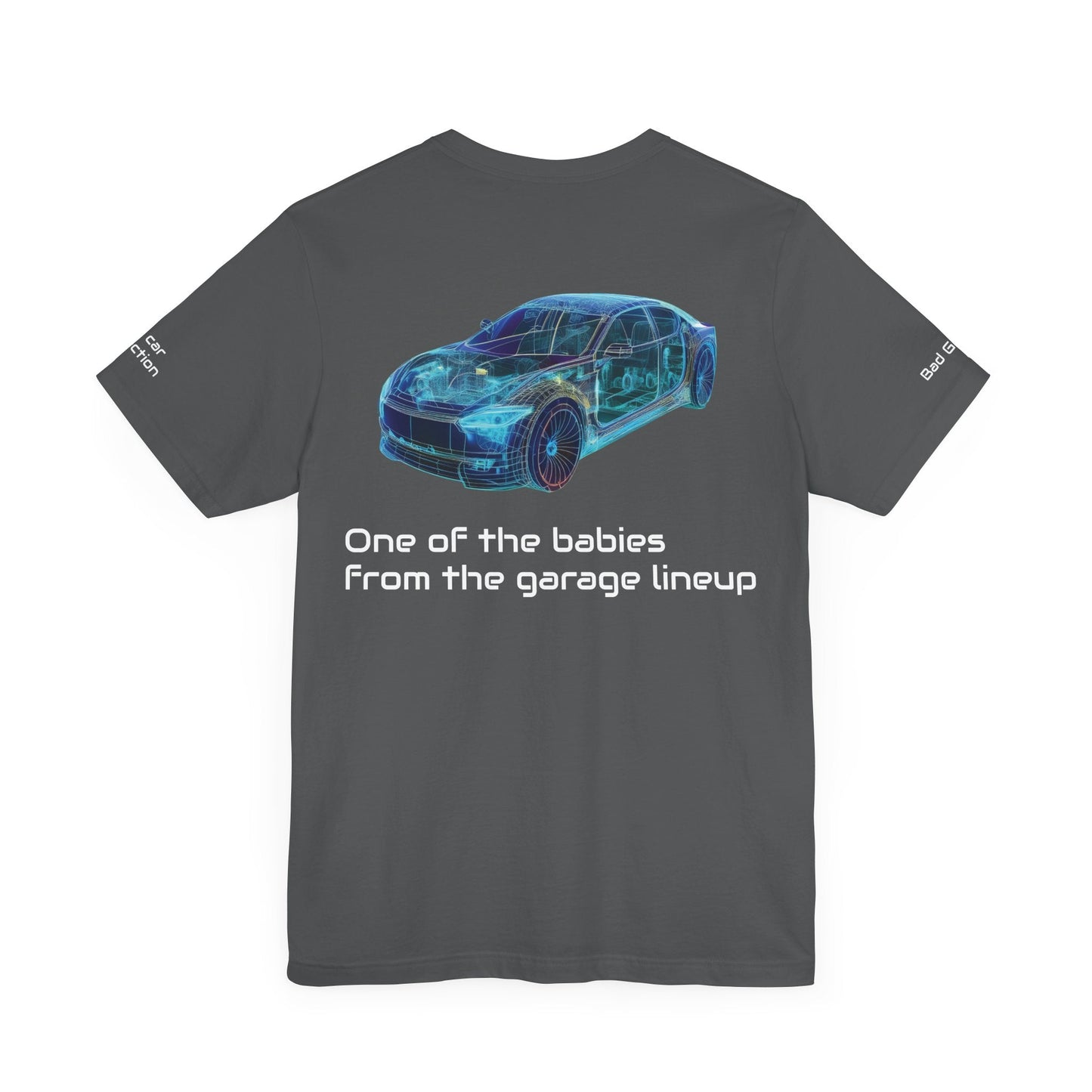 Car Graphic Tee Shirt For Auto Lovers 100 Percent Cotton Made In USA Eco Friendly Ink