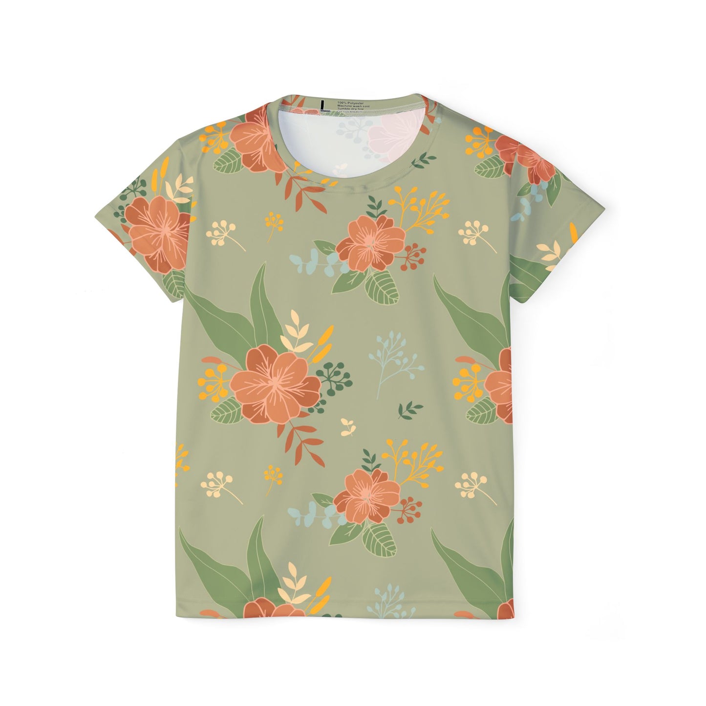 Floral Print Shirt, Shirt with Flowers