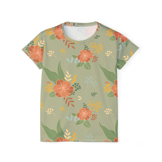 Floral Print Shirt, Shirt with Flowers