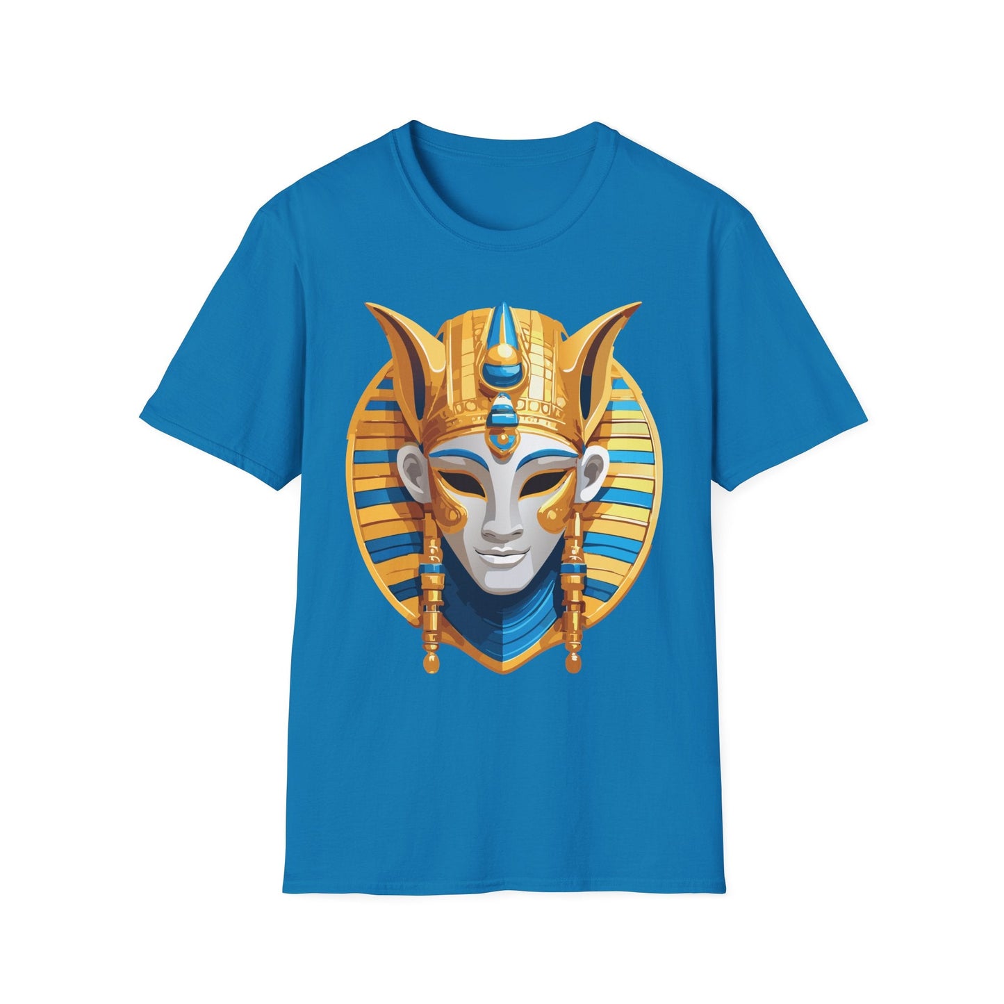 Mask Tee Shirt Unisex Masquerade Design Artwork Gildan Softstyle 64000 Cotton Tee