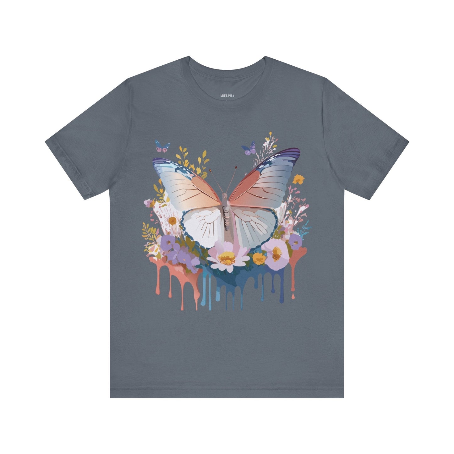 Adelpha Butterfly Graphic T Shirt Unisex Vintage Inspired Short Sleeve Tee