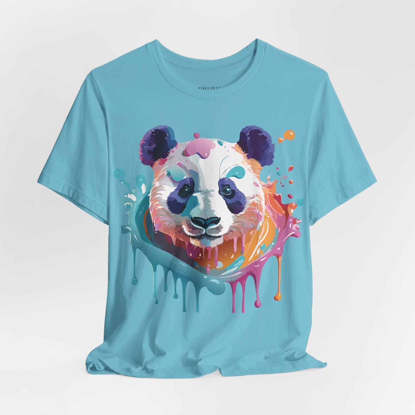 Panda Graphic Tee Unisex Vintage Inspired Art Design By Adelpha Premium Jersey Short Sleeve