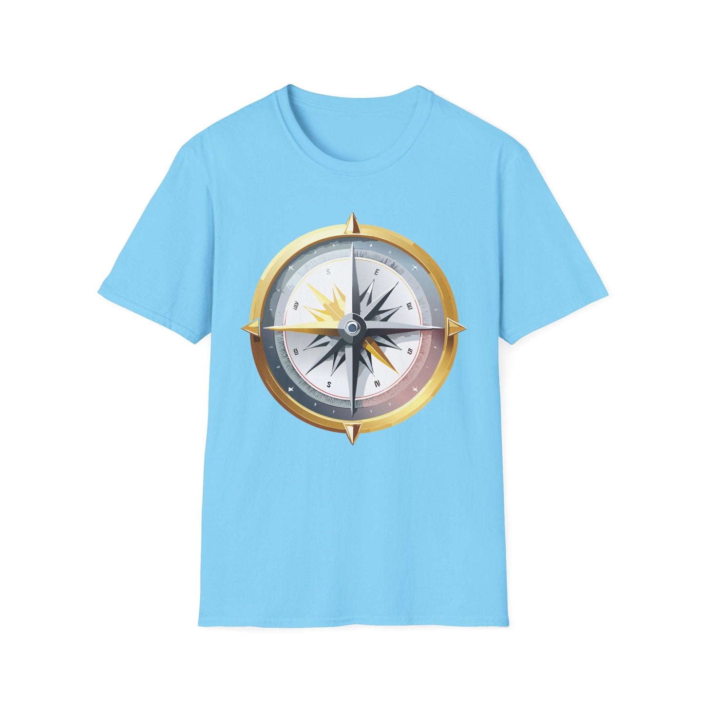 Compass Navigator Graphic Tee Unisex 100 Cotton 8