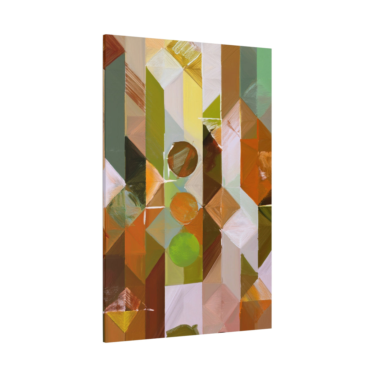 Abstract Geometric Painting Print Canvas 20x24,20x30,24x30 24x32,24x36,30x40 32x48,36x48,40x60 Pine-Wood Inner Frame ABS-56