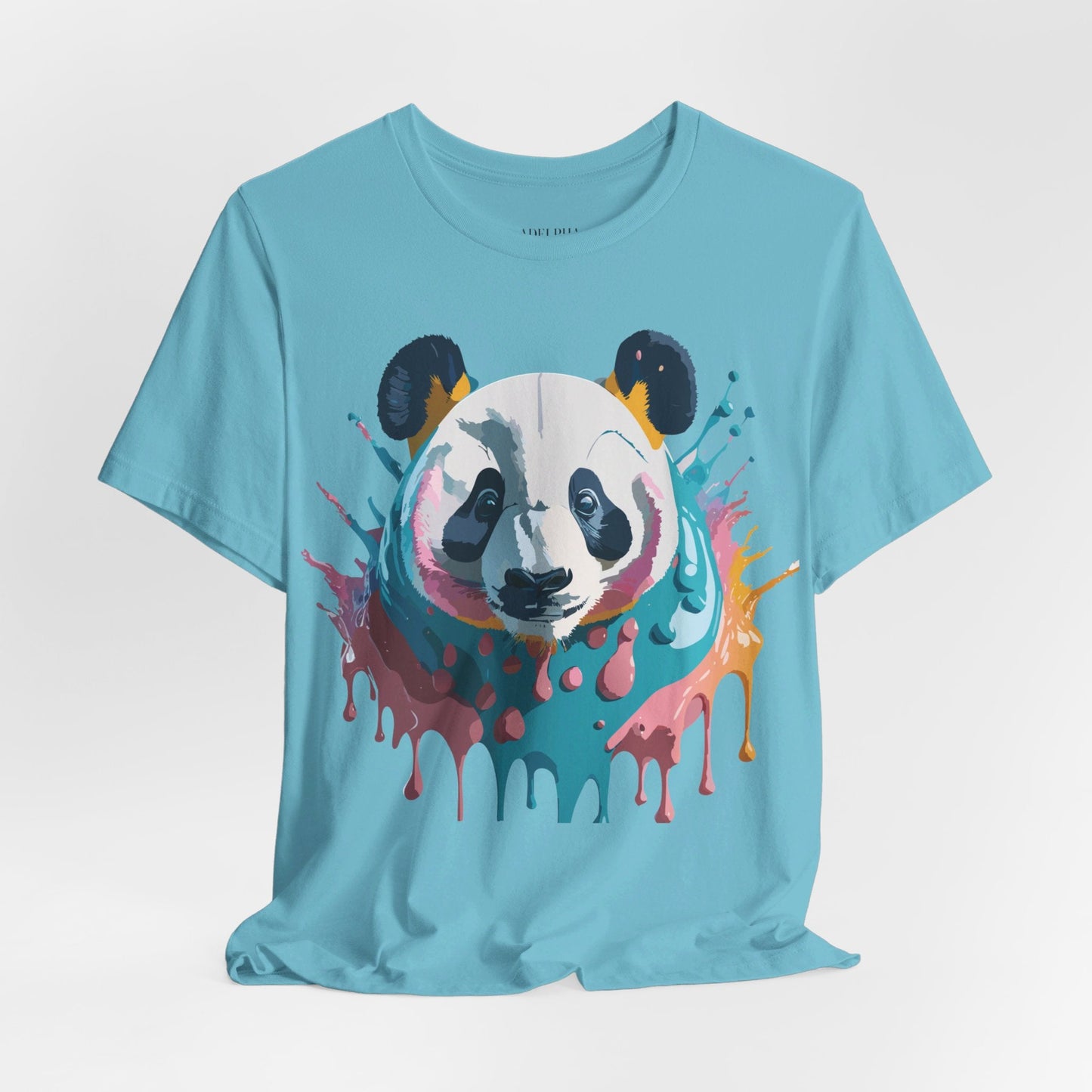 Panda Graphic T Shirt Unisex Jersey Short Sleeve Adelpha Vintage Inspired Art Tee Premium Quality