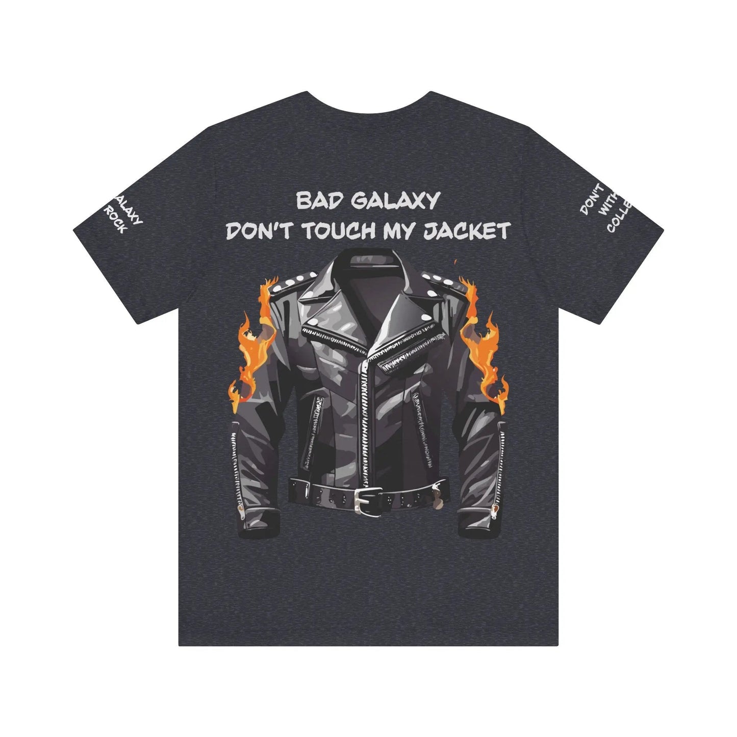 Bad Galaxy Punk Rock Tee Shirt Lightweight Fabric Made To Order 100 Percent Cotton Eco Friendly Inks