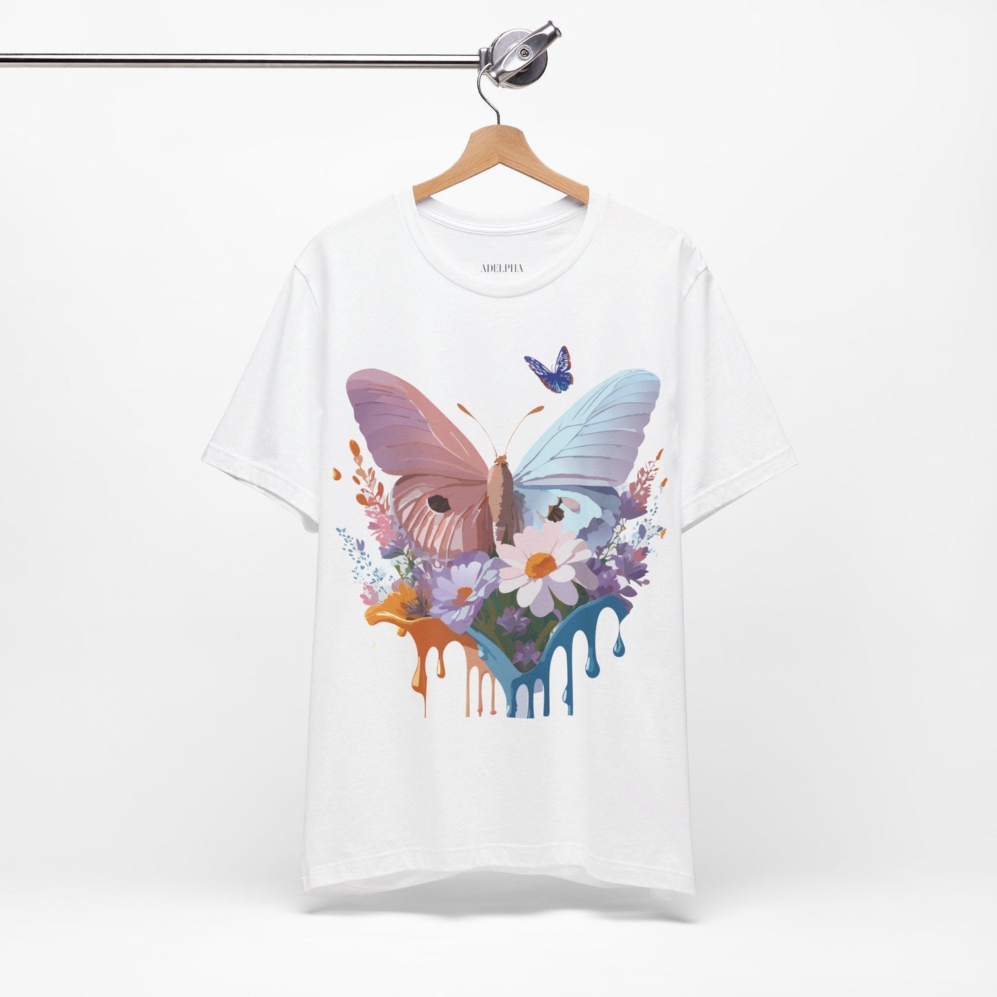 Adelpha Butterfly Graphic Tee Unisex Short Sleeve Vintage Inspired Artwork