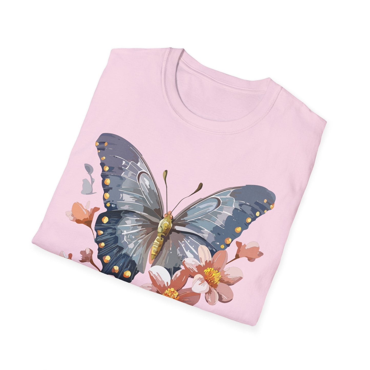 Butterfly Shirt Unisex T Shirt Monarch Butterfly Softstyle Tee Gildan 64000 Breathable Everyday Wear