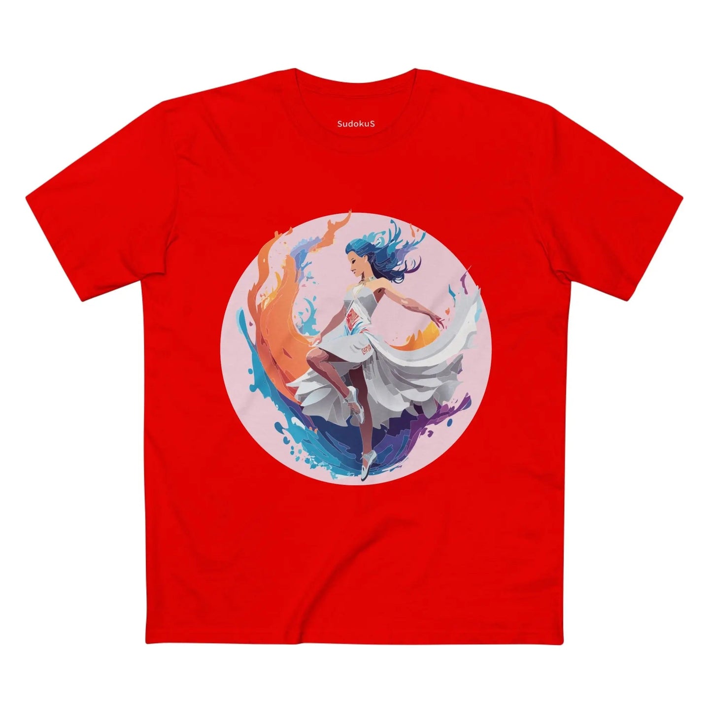 Dancer Graphic Unisex 100 Cotton Staple Tee 2