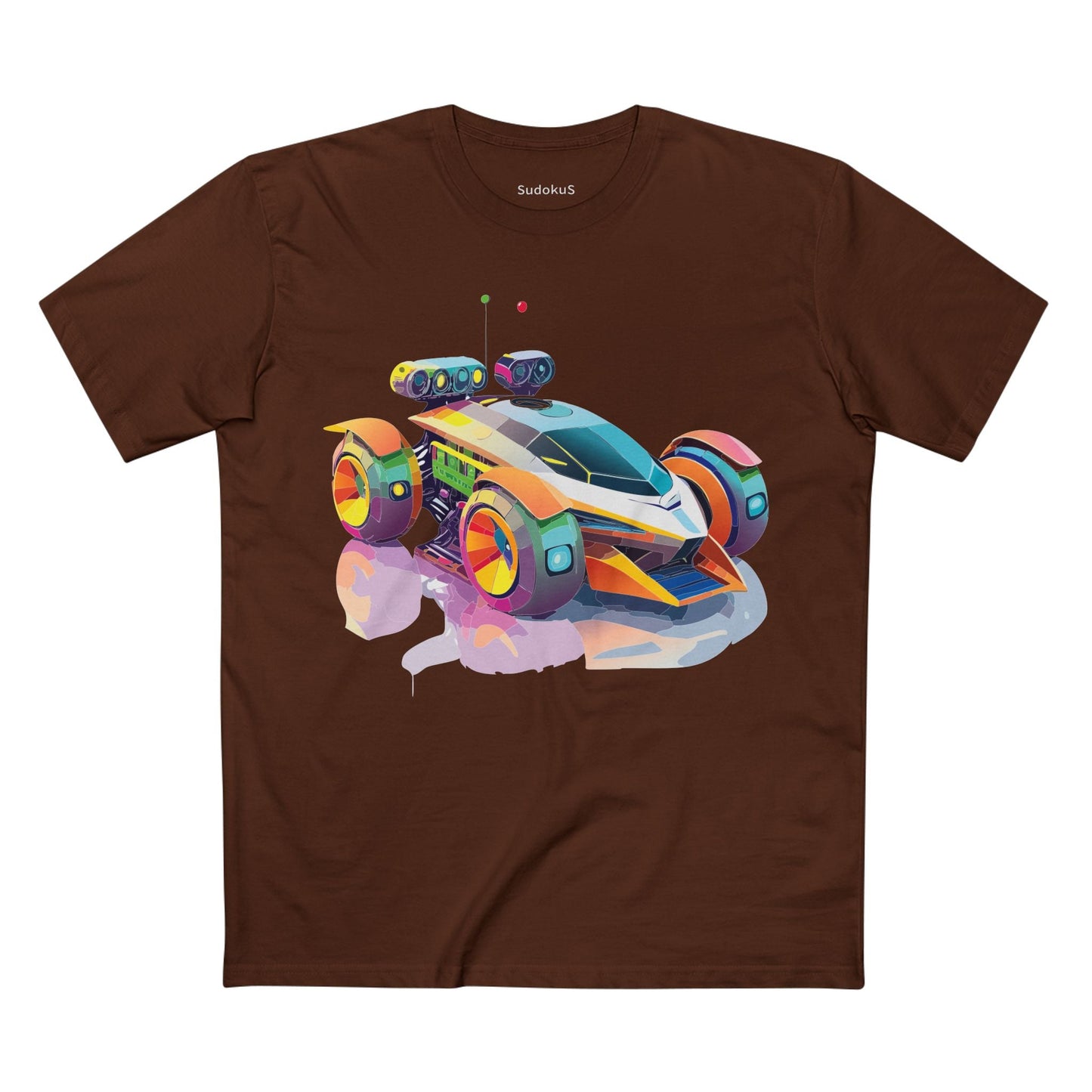 Car Graphic Unisex 100 Cotton Staple Tee 26