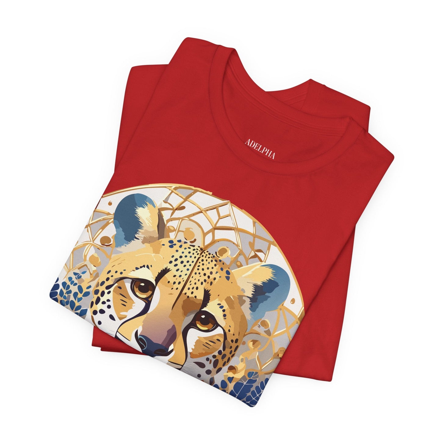 Medallion Shirt Unisex Graphic Tee With Vintage Inspired Adelpha Artwork Short Sleeve Jersey