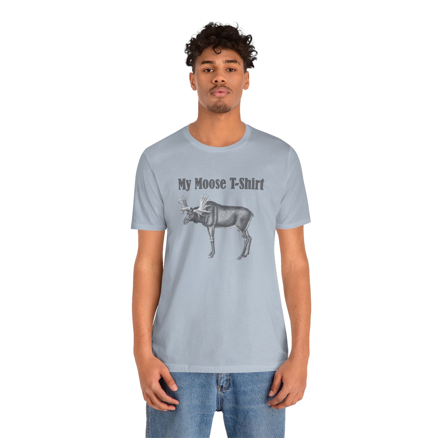 Unisex Cotton Tee Shirt with animals Print