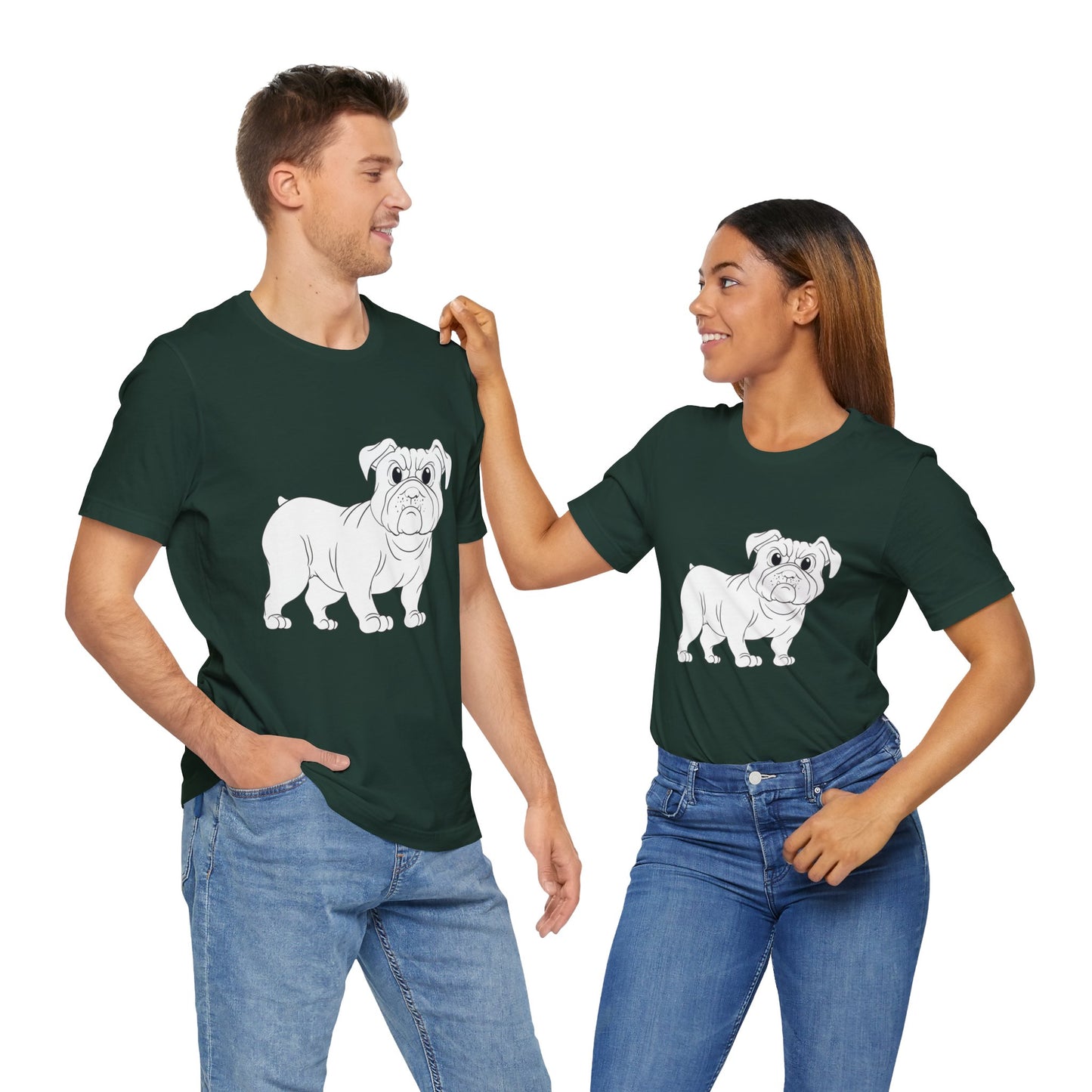 Unisex Tee Shirt with animals Print