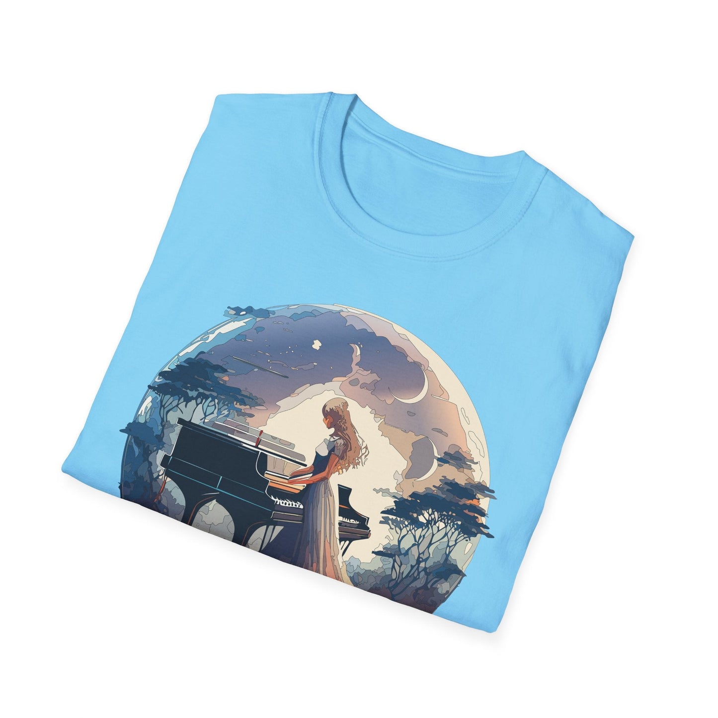 Womens Graphic T Shirts Art Design Shirt Unisex Softstyle Gildan 64000 Short Sleeve