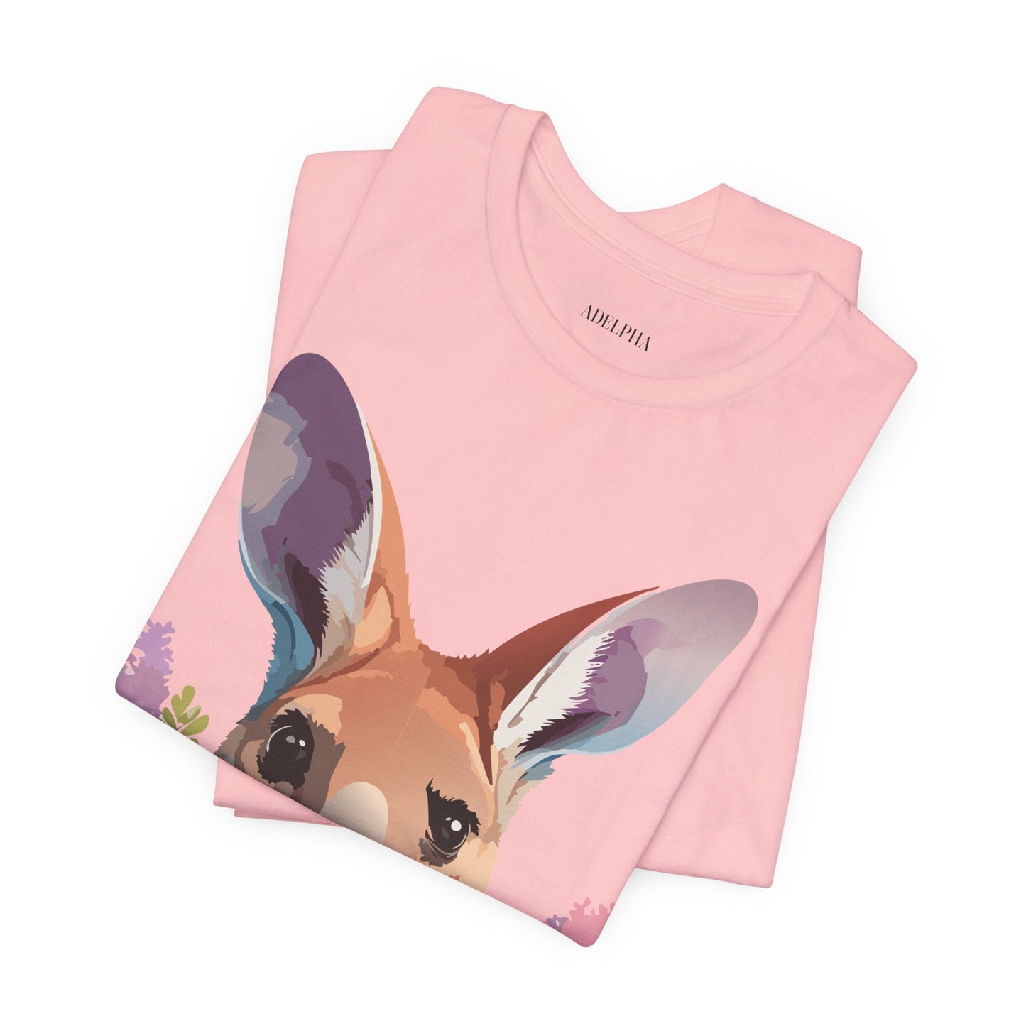 Kangaroo Graphic Unisex 100 Cotton Vintage Animal Artwork Tee 4