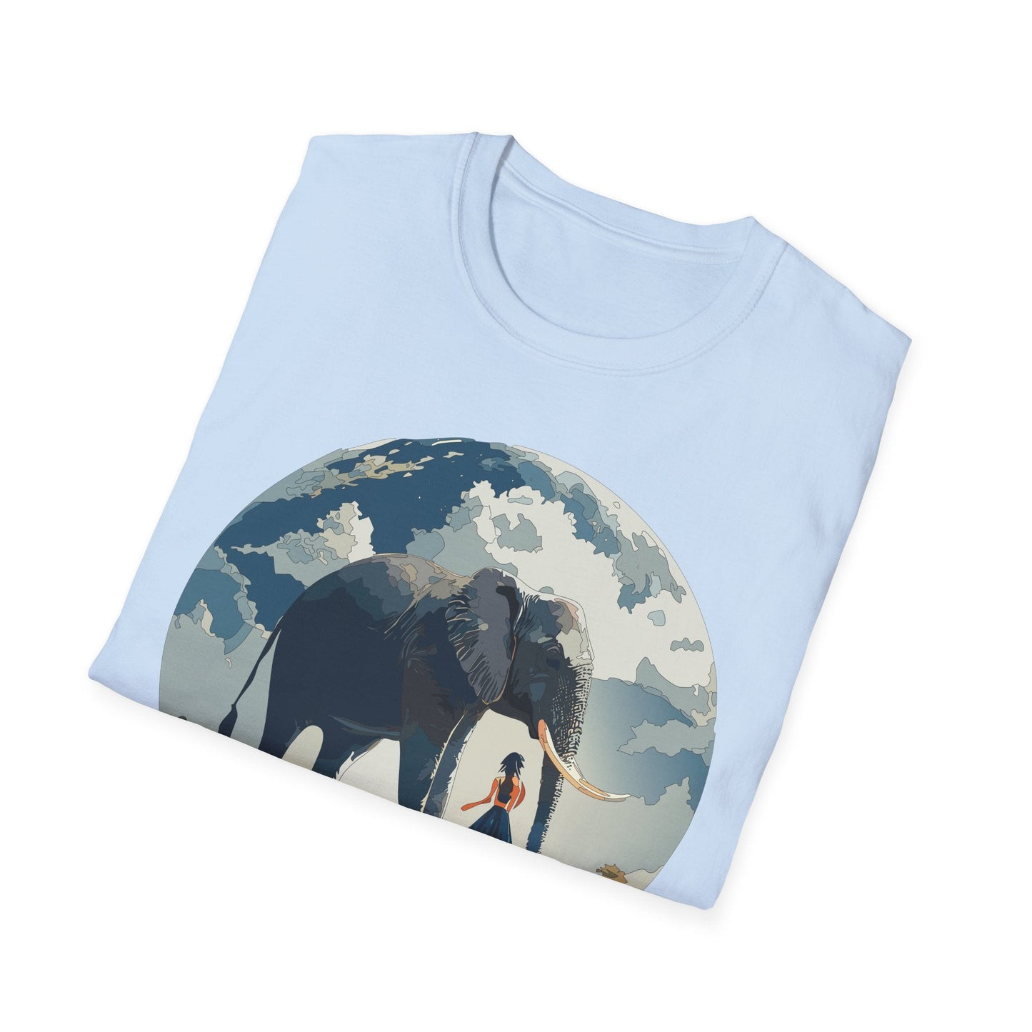 Womens Graphic T Shirt Art Design Tee Softstyle Gildan 64000 100 Percent Ring Spun Cotton